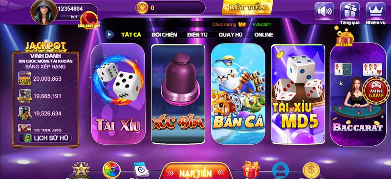 Cổng trò chơi sở hữu khá nhiều điểm mạnh vượt trội