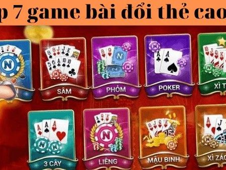 Top 7 game đánh bài đổi thẻ cào uy tín nhất hiện nay