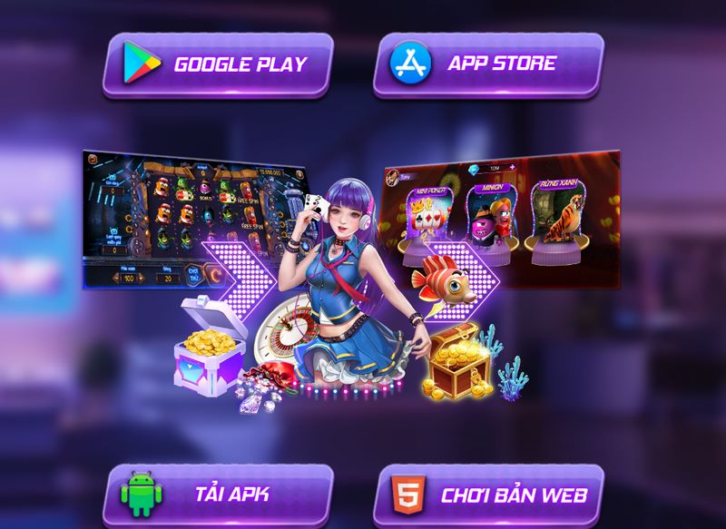 Chơi trên website sẽ không thể thuận lợi bằng việc tải ứng dụng về ngay thiết bị