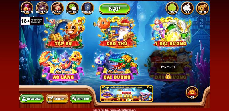 Chia sẻ thông tin mới nhất về cổng game Vuasanca