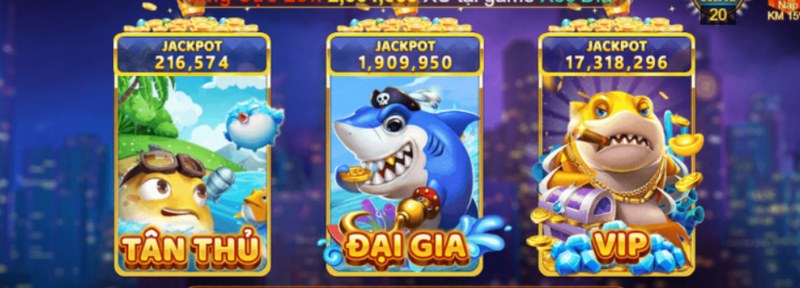 Các loại phòng chơi tại đây phân loại cụ thể cho từng đối tượng sử dụng