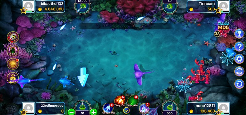 Quá trình chơi game mượt mà không đứng máy