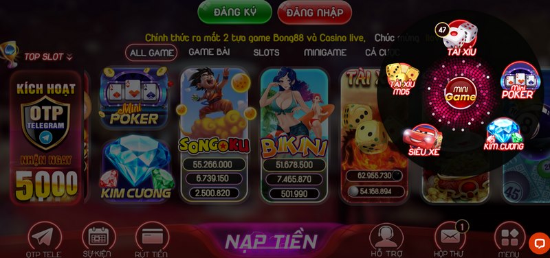 Mini game là trò chơi đơn giản và bất cứ ai cũng có thể tham gia