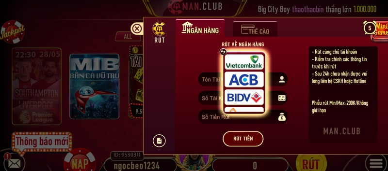 Thông tin cá nhân và giao dịch được bảo vệ bằng công nghệ hiện đại