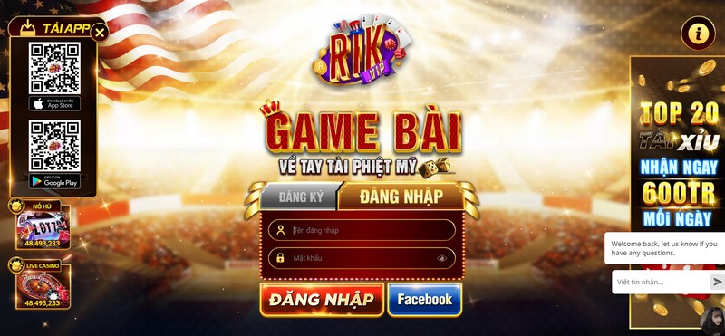 Sòng bài kiểu Mỹ an toàn và uy tín số 1 - Rikvip