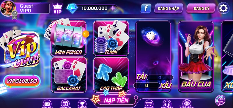 Cổng trò chơi đổi thưởng hấp dẫn nhất hành tinh - VIP52