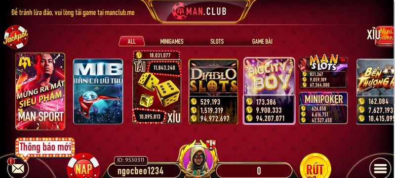 Chơi SicBo Man Club đang là sự lựa chọn hoàn hảo dành cho bạn