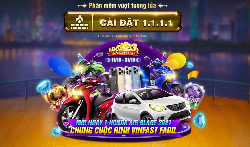 Sân chơi đang mang đến liên tục những chương trình ưu đãi hấp dẫn 