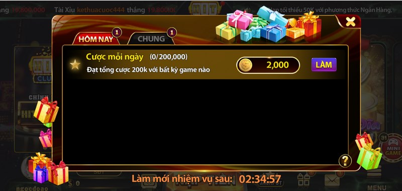 Nhiều ưu đãi đặc biệt hấp dẫn cho tất các thành viên tại cổng game 
