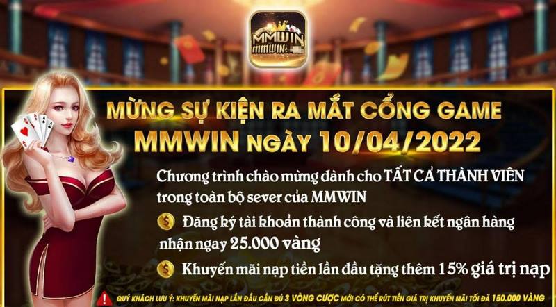 Các chương trình ưu đãi được triển khai đa dạng tại Mmwin