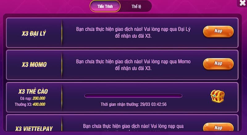 Khuyến mãi cực hấp dẫn Bayvip cung cấp cho tất cả mọi người chơi