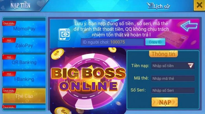 Địa chỉ cung cấp đa dạng các phương thức thanh toán khác nhau rất thuận tiện 