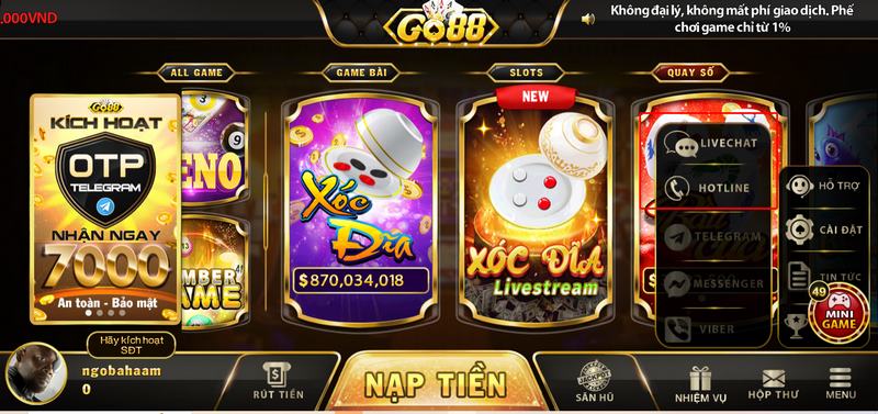 Game thủ có thể liên hệ với bộ phận hỗ trợ thông qua nhiều kênh khác nhau