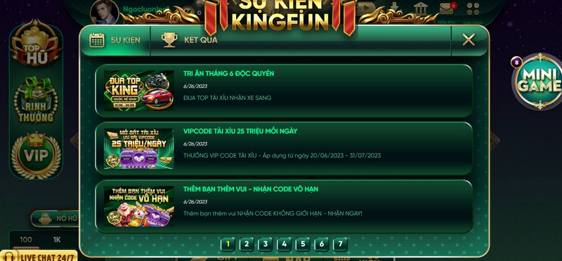 Nhiều ưu đãi siêu hấp dẫn đang được cổng game cung cấp 