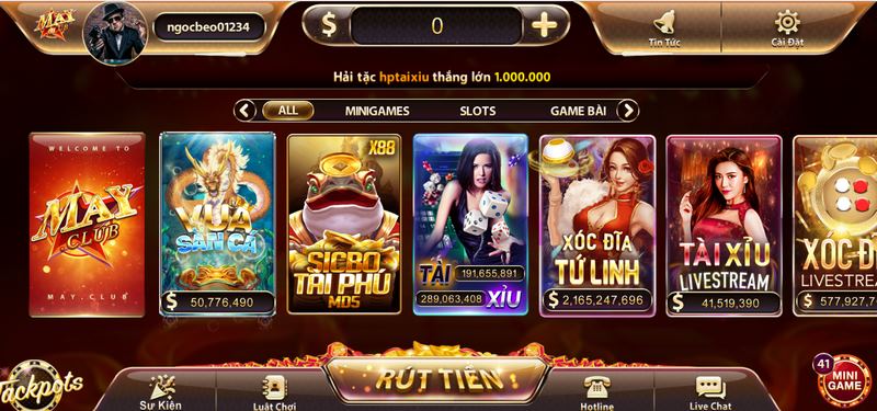 Giới thiệu một số thông tin cơ bản về cổng chơi đổi thưởng MayClub