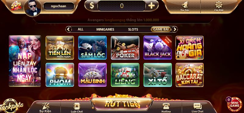 Thế giới game bài đổi thưởng đa dạng tạo nên sức hút đặc biệt 