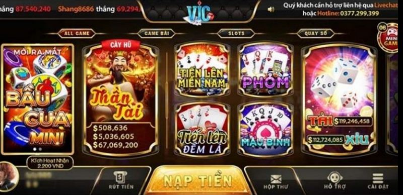 Siêu phẩm game bài cực hấp dẫn chỉ có tại Vic Club