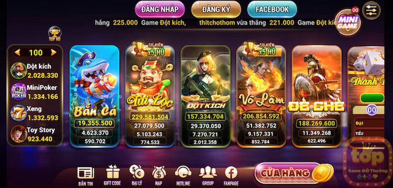 Game bắn cá để lại dấu ấn với nhiều trò chơi đặc sắc