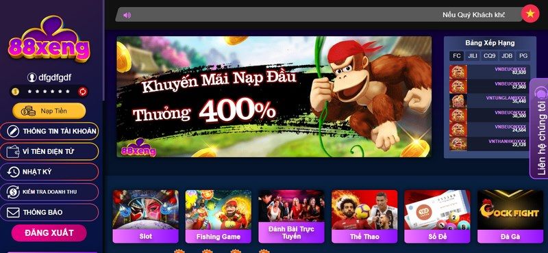 Cổng game mang đến nhiều sự kiện có ưu đãi lớn
