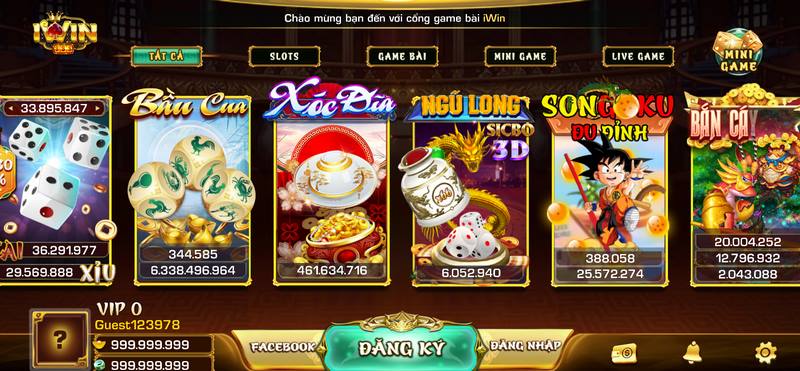 Xóc đĩa Iwin là siêu phẩm game xanh chín nổi tiếng