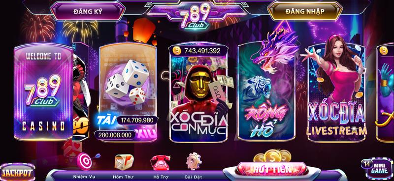 789 Club kết hợp hoàn hảo của 2 nền tảng Á - Âu thu hút người chơi