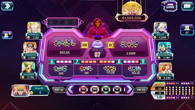 Quan sát thao tác lắc của dealer để nắm được chuyển động của đồng xu