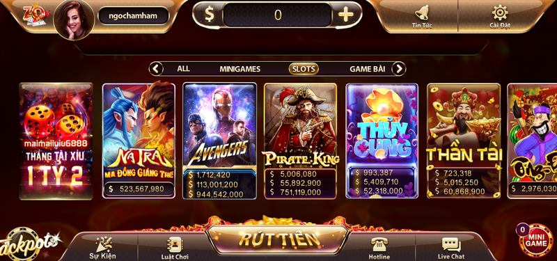 Rất nhiều những sản phẩm game nổ hũ đặc biệt cuốn hút 