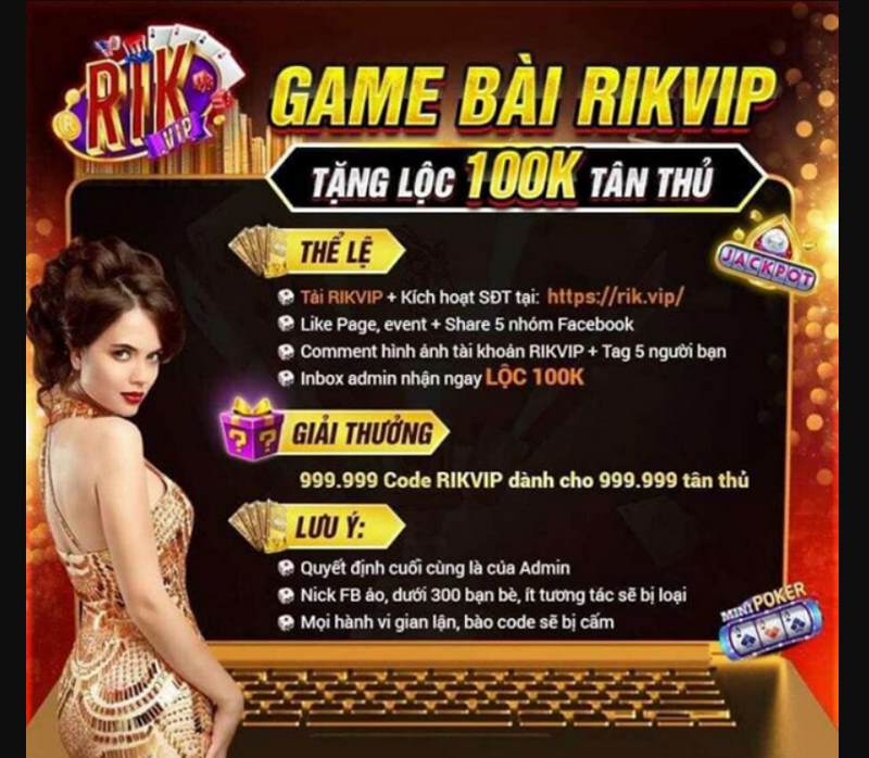 Lưu ý cần nắm bắt khi sử dụng giftcode Rikvip 