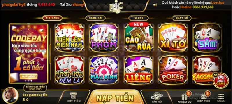 Game bài đổi thưởng mang đến nhiều trò chơi cần tính toán căng não