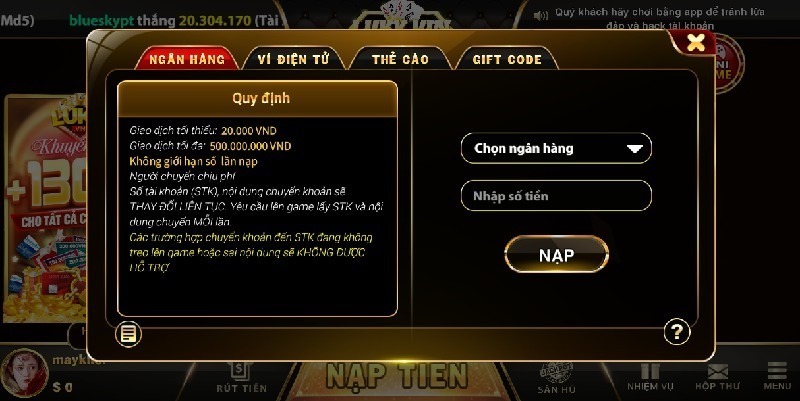 Đa dạng kênh thực hiện giao dịch trực tuyến